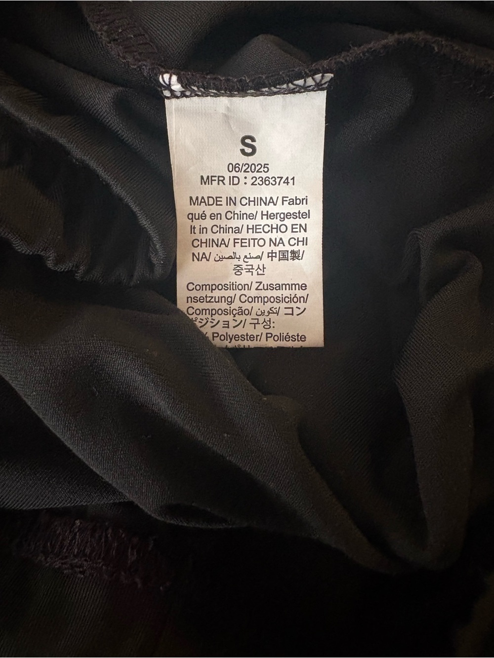 Black High-Waisted Stretch Straight-Leg Pants - Picture 4 of 4